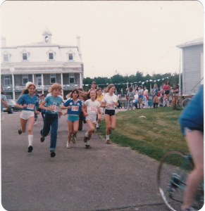 Une course à la Saint-Jean-Baptiste de 1981.
