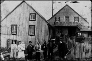 Beurrerie Bédard, au 2e Rang, en 1898 (source: Musée virtuel du 300e de Deschambault, Culture et patrimoine Deschambault-Grondines).