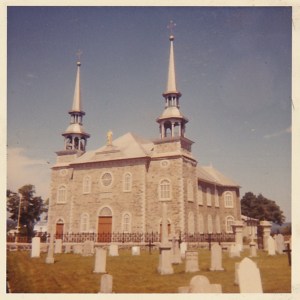 Église Saint-Joseph, le jour de la Toussaint 1963.