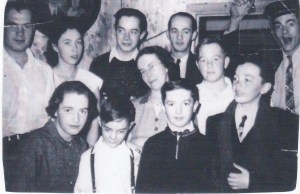 La famille Genest, en 1956.