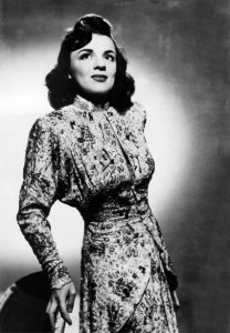 Alys Roby en 1947, alors au sommet de sa gloire.