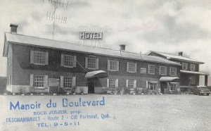 Carte postale Manoir Boulevard