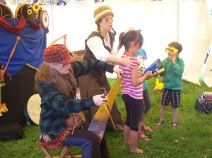 Spectacle pour enfants, St-Jean 2015.