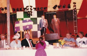 À droite sur la photo: le député provincial Michel Pagé.