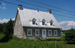 Maison Paquin, 1816, dans le 2e Rang (crédit photo: Patrick Bouillé).