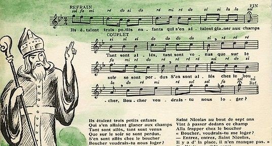 La Bonne Chanson : saint Nicolas et le Père Noël | Le grain de sel de Mado